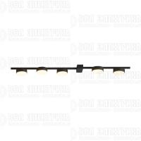 Светильник потолочный Lamia 5х40Вт GX53 IP20 Freya FR5182CL-05B