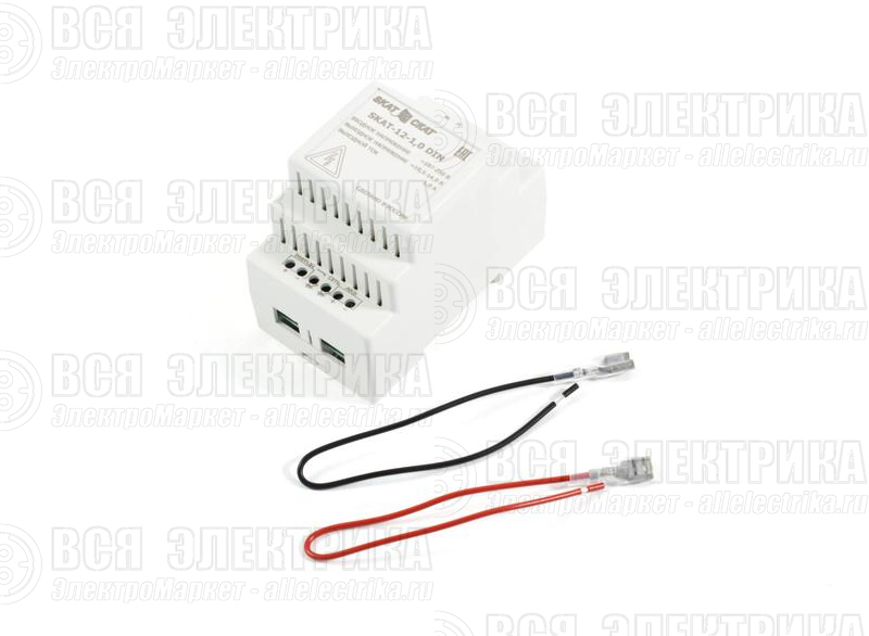 Источник вторичного электропитания резервированный SKAT-12-1.0-DIN Бастион 583
