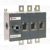 Рубильник 3п 800А без рукоятки управления TwinBlock PROxima EKF tb-s-800-3p