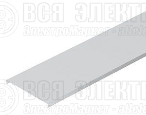 Крышка для лотка осн.100 L3000 сталь 1мм DRLU 100 VA4301 нерж. OBO 6052824