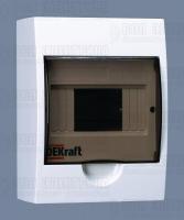 Корпус навесной ЩРН-П-6 20х15х10 6мод. IP41 пластик. DEKraft 31009DEK