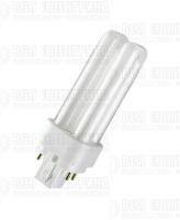 Лампа люминесцентная компактная DULUX D/E 18Вт/830 G24q-2 OSRAM 4099854122354