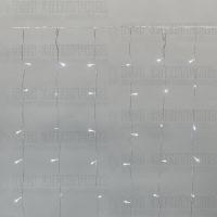 Гирлянда светодиодная "Светодиодный Дождь" 2х3м 300LED бел. 8.5Вт 230В IP44 эффект мерцания прозр. провод Neon-Night 235-555