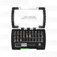 Набор бит с магнитным держателем пластиковый кейс 32 шт Kranz KR-92-0464