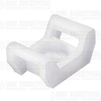 Основание для хомутов 18х13 под винт М3 бел. (уп.100шт) DKC 25498SR
