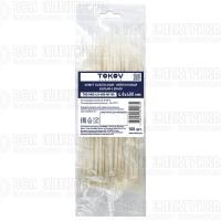 Хомут кабельный нейлоновый бел. 4.8х400 (уп.100шт) TOKOV ELECTRIC TKE-HNS-4.8-400-W/100