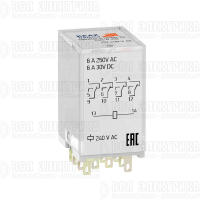 Реле промежуточное OptiRel G RP55-34-240-6-CO КЭАЗ 281115