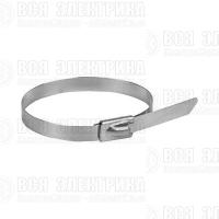 Хомут AISI 304  4.6х150 нерж. сталь FlexLock (уп.10шт) PROxima EKF plc-fl-tss-304-4.6x150-r
