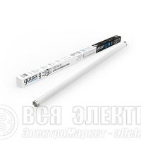 Лампа светодиодная Elementary T8 10Вт 6500К G13 800лм 600мм стекло поворотная Gauss 93030-R