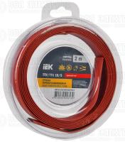 Трубка термоусадочная ТТУ нг-LS 10/5 красн. (уп.2м) IEK UDR12-010-005-002-K04-T