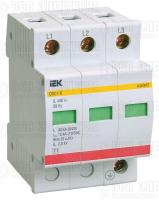 Ограничитель перенапряжения ОПС1-B 3P KARAT IEK MOP20-3-B