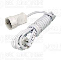 Удлинитель-шнур 1х10м с заземл. 16А IP20 Makel 10017