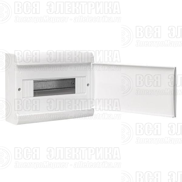 Щит ЩРН-П-12 IP41 бел. дверца (пром. упак.) Basic EKF pb-n-12w-bas