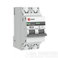 Выключатель нагрузки 2п 40А ВН-63 PROxima EKF SL63-2-40-pro