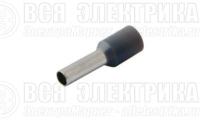 Наконечник штыревой втулочный изолир. (НШВИ F-9мм) 4кв.мм (СЕ040010grey) сер. Rexant 08-0821