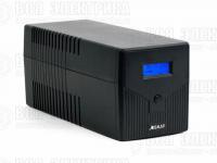 Источник бесперебойного питания SKAT-UPS 1000/600 220В 600Вт 2 АКБ 7А.ч внутр. меандр. стабилизация напряжения Бастион 456