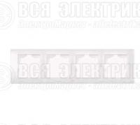 Рамка 4-м Cosmo бел. ABB 612-010200-228