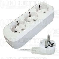 Удлинитель 3х5м с заземл. 13А IP20 Е-303 ПВС 3х1 АБС-пластик UNIVersal 9631978