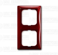 Рамка 2-м Basic 55 foyer-red ABB 2CKA001725A1517