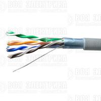Кабель витая пара F/UTP кат.5E 4х2х24AWG solid Cu PVC Standard сер. (м) SUPRLAN 01-1031-1