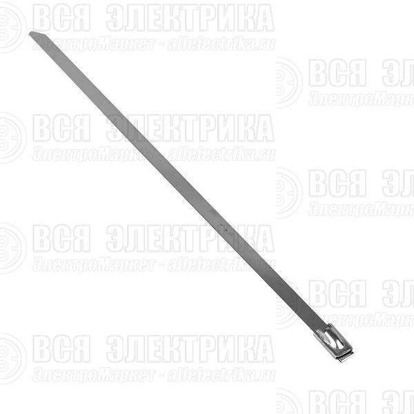 Хомут AISI 304  4.6х150 нерж. сталь FlexLock (уп.10шт) PROxima EKF plc-fl-tss-304-4.6x150-r