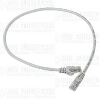 Патч-корд кат.5E UTP неэкранир. LSZH сер. 0.5м TERACOM PRO EKF TRP-5EUTP-LSH-05M-GY