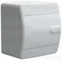 Корпус ЩРН-П-4 UNION Compact IP41 бел. дверь пластик. IEK UIC-KP13-N-04-41-K01
