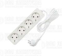 Удлинитель 4х5м с заземл. 16А IP20 3.5кВт ПВС Союз 481S-6405