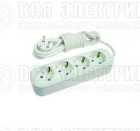 Удлинитель 4х3м с заземл. 16А IP20 Makel MGP153