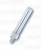 Лампа люминесцентная компакт. DULUX S 9W/827 G23 OSRAM 4050300006000