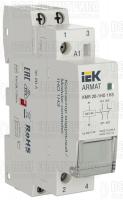 Контактор модульный KMR 20А 230В AC 1НО 1НЗ ARMAT IEK AR-KMR10-020-11-230