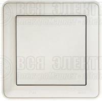 Розетка 1-м СП W59 Aqua 16А IP44 с заземл. защ. шторки в сборе бел. SE RS16-152B-18