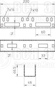 Соединитель продольный VF AZK 50 FS OBO 6066615