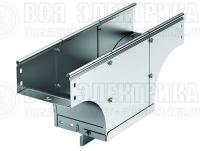 Ответвитель для лотка Т-образ. верт. универс. TDS осн. 150 Н50 нерж. DKC 37583INOX
