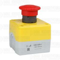 Пост кнопочный OptiSignal D22 C5-BK-1-ESTR-11 1НО+1НЗ авар. стоп. возврат поворотом XALK178E КЭАЗ 338522