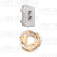 Гирлянда DC-G03-120Y 120microLED 12.1м 8реж. 3xAA (не в компл.) желт. ФАZА 5047792