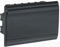 Корпус модульный встраиваемый ЩРВ-П-12 PRIME IP41 пластик. черн. IEK MKP13-V-01-12-41-K02