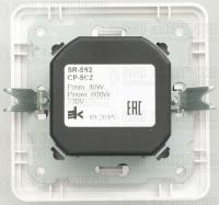 Светорегулятор СП 600Вт W59 W59 бел. SchE SR-5S2-18 (СР-5С2-18)