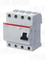 Выключатель дифференциального тока (УЗО) 4п 25А 30мА тип AC FH204 ABB 2CSF204004R1250