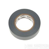 Изолента ПВХ 0.13х19мм 25м сер. (уп.5шт) Kranz KR-09-2208