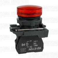 Лампа сигнальная OptiSignal D22 C5-L-M4 красн. пластик 230-240VAC XB5AVM4 КЭАЗ 332190