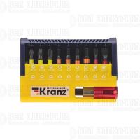 Набор бит с магнитным держателем пластиковый кейс 19 шт Kranz KR-92-0465