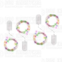 Гирлянда DC-G05-20MS4 20LED RGB 2xCR2032 (в компл.) (уп.4шт) ФАZА 5048058