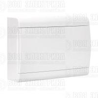 Щит ЩРН-П-12 IP41 бел. дверца (пром. упак.) Basic EKF pb-n-12w-bas