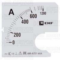 Шкала сменная для A721 600/5А-1.5 PROxima EKF s-a721-600