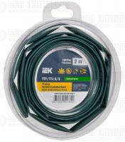 Трубка термоусадочная ТТУ нг-LS 6/3 зел. (уп.2м) IEK UDR12-006-003-002-K06-T
