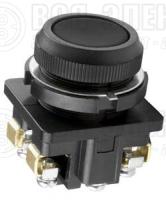 Кнопка КЕ-011/1 2з цилиндр 10А 660В IP40 черн. Электротехник ET507206