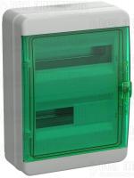 Корпус КМПн-24 TEKFOR IP65 зел. прозр. дверь пластик. IEK TF5-KP72-N-24-65-K03-K06