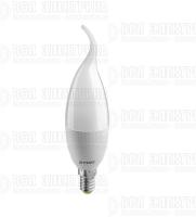 Лампа светодиодная 61 962 OLL-FC37-10-230-2.7K-E14-FR 10Вт свеча на ветру 2700К тепл. бел. E14 700лм 220-240В ОНЛАЙТ 61962