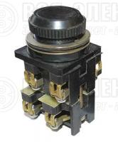 Кнопка ВК-30-10-11110-40 У2 10А IP40 660В черн. цилинд. Электротехник ET053187